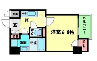 サムティ西長堀リバーフロントの物件間取画像